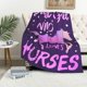 thumbnail image 2 of LHSHID Horse Blanket Just A Girl Who Loves Horses Lightweight Comfy Throws Thicken Throws Soft Flannel Blankets for Couch Chair Travel Gifts for Girls Women x 40x50in, 2 of 7