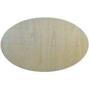 Baltic Birch Plaque-Oval 7.75"X12.5"