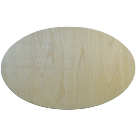 Baltic Birch Plaque-Oval 7.75"X12.5"