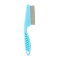 thumbnail image 1 of Pet Comb Stainless Steel Cat Comb Flea Comb Blue Small, 1 of 2