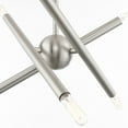 thumbnail image 6 of Livex Lighting - Soho - 6 Light Chandelier in Mid Century Modern Style - 12.5, 6 of 13
