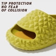 thumbnail image 5 of Durian Slides Sandalias de verano para mujer sandalias para mujer zapatos de ducha para interior y exterior pantuflas antideslizantes pantuflas para el hogar para mujer LingWen 9024715113832, 5 of 5