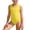 &&-Yellow224, variant on Kiijoy Girls One-Piece Swimsuit Stretch Bathing Suit Summer Beach Swimwear, Sizes 3-16