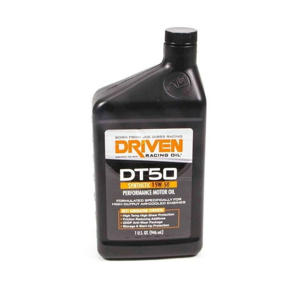 Driven Racing Oil DT50 10w50 Synthetic Oil 1 Qt Bottle