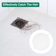 thumbnail image 4 of Disposable Shower Drain Hair Catcher, 30Pack Disposable Hair Catchers Mesh Stickers (90mm/3.54", White), 4 of 6