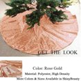 thumbnail image 3 of Falda de árbol de Navidad con lentejuelas de Dinheiro, camisa de árbol de Navidad de 48 pulgadas, decoración navideña bordada y con lentejuelas, 3 of 5