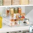 thumbnail image 5 of iDesign BPA-Free Plastic 3-Tiered Spice Kitchen Organizer, Clear, 5 of 7