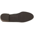thumbnail image 3 of Lucky Brand  Cahill Slip on Flat Loafer Shoes Collapsable Mule Black Leather (BLACK, 6.5), 3 of 6