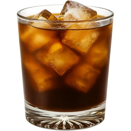 8 oz Old Fashioned Whiskey Glasses Set, Set of 6 Heavy Base Rocks Glasses for Cocktails, Cognac, Bourbon|Dishwasher Safe