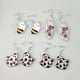 thumbnail image 4 of pendientes de elementos de halloween, pendientes divertidos de halloween, 4 of 5