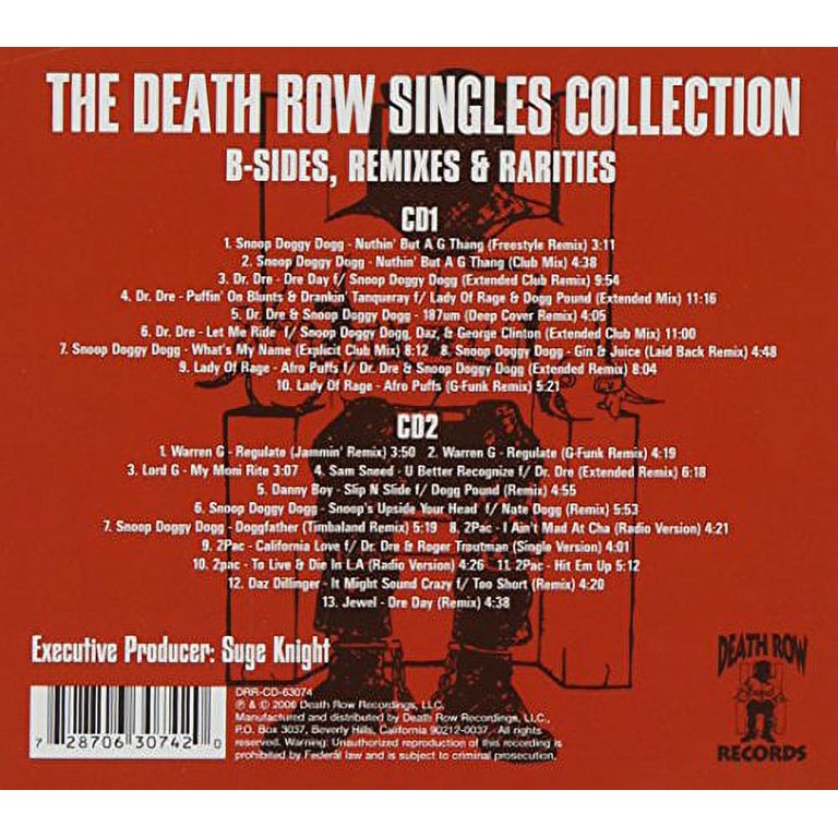 洋楽 15 YEARS ON DEATH ROW DEATH ROW RECORDS: 15 Years On Death Row; The Definitive