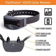 SportDOG Brand FieldTrainer 425XS Stubborn Dog Remote Trainer - Rechargeable