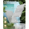thumbnail image 3 of i-Blason Halo Case for iPad 9th/8th/7th Generation, iPad 10.2 (2021/2020/2019 Release), Slim Clear Protective Cases with Built-in Kickstand & Inner TPU Bumper (Clear), 3 of 5