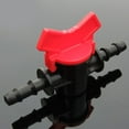 thumbnail image 3 of DYNWAVECA Régulateur de Débit Réglable pour Douche en Plastique pour Tuyau de Sable - Rouge, 8mm, 3 of 8