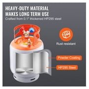 Refrigerant Recovery Tank 50 LBS - 400 PSI Portable Cylinder with Y-Valve - R22/R134A/R410A Compatible - HVAC Service Recovery Can