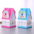 thumbnail image 5 of SagaSave Manual Pencil Sharpener Single Hole Castle Pattern Portable Random Color, 5 of 5