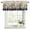 Tan Linen, variant on Tan Forest Curtain Valances for Windows, Kitchen Valance Window Treatments Panel 2 Pack, Trees Woods Vintage Natural Watercolor Rod Pocket Short Curtains for Bathroom Bedroom 42 x 18 Inch