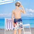 thumbnail image 6 of Huowey Baby Toddler Boys Rash Guard Swimsuit Long Sleeve Rash Guard Zip Up Neck Cartoon Animal Print Short Bodysuit Jumpsuit With Hat Swimwear Summer Beach Pool Bathing Suit,White,0-3 Months, 6 of 6