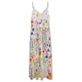 thumbnail image 6 of Wildflowers Floral Colorful Sleeveless Dress Dresses Women Summer Women's Summer Clothing, 6 of 9