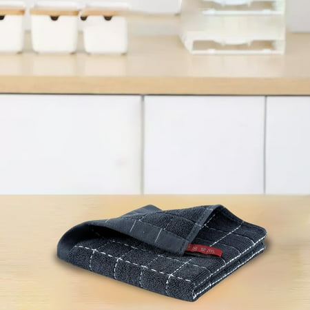 Ywbawe Cotton Mesh Kitchen Dish Towel Multipurpose Cleaning Cloth for Dishes Countertops Surfaces 1-Pack