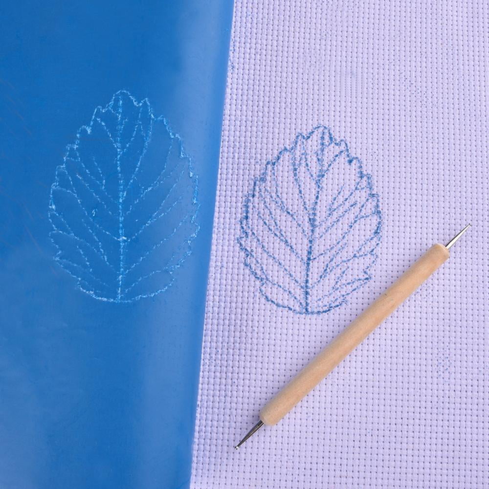 5 Pcs Transfer Paper,Carbon Water-Soluble Tracing Paper 28cm 23cm Transfer Pattern on Cloth, Fabric,CanvasPaper for Home Sewing Cross-Stitch Paint