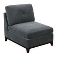 thumbnail image 7 of Chenille Gray Living Room Furniture Sectional Sofa U-Shaped Couch Corner Wedge Chaise Ottoman Cushion Chairs Tufted 6pcs Set, 7 of 7