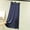 Blue, variant on USSUMA Skirts for Women Midi Skirt Solid Color Vent Mid-Calf Skirt Lounging Skirt Breathable Skirts Birthday Up to 50% off Black Skirt for Women XXL