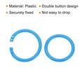 thumbnail image 4 of Uxcell 1.8" OD 1.4" ID Loose Leaf Rings Binder Ring Plastic O Rings for Book Scrapbook, Blue 50 Pack, 4 of 6