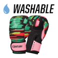 Century® Strive™ Washable Boxing Glove Brush Stroke