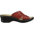 thumbnail image 6 of Clarks 26147673: Women's Lexi Selina Red Leather Sandal (8 B(M) US Women), 6 of 6