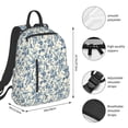 thumbnail image 2 of Easygdp Vintage Blue Floral para Easygdp Yak - Mochila Casual Ligera y Resistente para Viaje y Senderismo para Hombres y Mujeres, 2 of 7