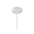thumbnail image 5 of Possini Euro Design Felton White Pendant Light 13" Wide Mid Century Modern Rounded Shade for Dining Room House Foyer Kitchen Island Entryway Bedroom, 5 of 9