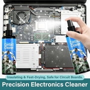 Electronic Cleaner Spray 100ml,Fast-Drying Non-Conductive Precision Cleaner for Circuit Boards Keyboards and Automotive Electronics,Safe Multi-Purpose Cleaning Kit for Home Office Use-A