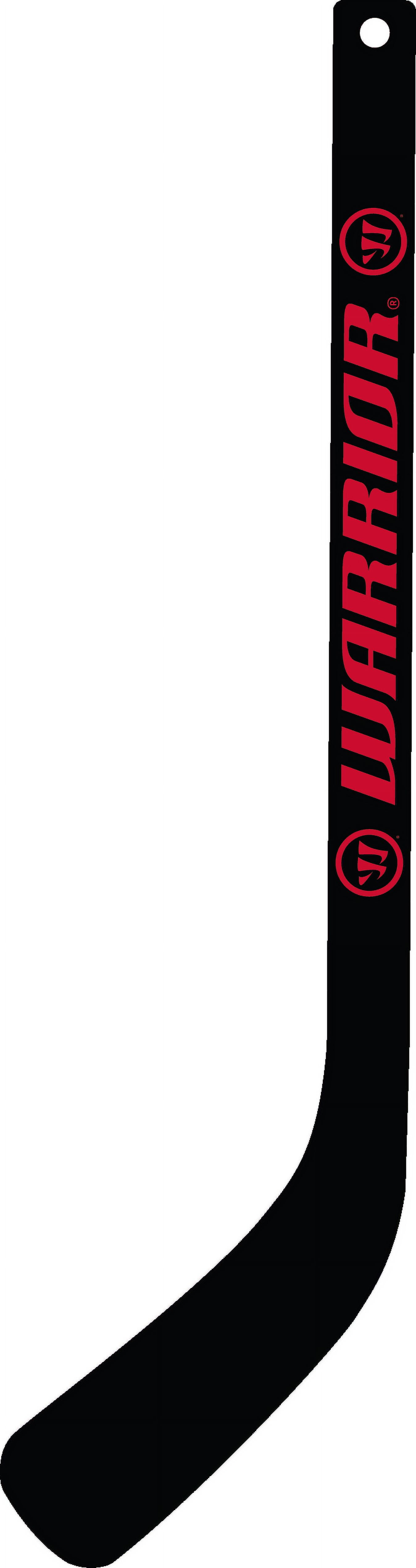 Warrior Pro Mini Metal Hockey Goal Combo Set - 30" Net, 2 Mini Player, 1 Mini Goalie Stick and Ball