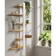 thumbnail image 3 of Gronda 3 Tier Wooden Floating Shelves Wall Mounted Shelf Unit for Living Room Bedroom, Easy Adjustable Hanging Shelves for Modern Home Wall Decor,20in, 3 of 9