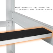 AAAwave 12GPU Open Frame Mining Rig Frame Chassis for Crypto currency Ethereum Ravencoin Ergo Zcoin (White)