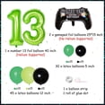 thumbnail image 6 of Video Game Birthday Decorations for Boys 13th Gaming Balloon Garland Kit Black and Green Game Controller Balloon for Gamer Themed Party Supplies, 6 of 6