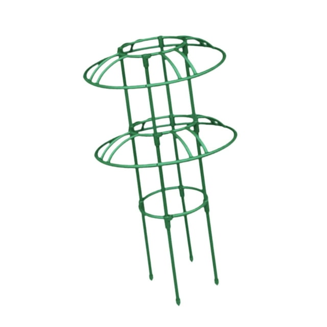jinwen Garden Obelisk Trellis Outdoor Flower Support Cage for Climbing Plants Roses 70cm multi umbrella