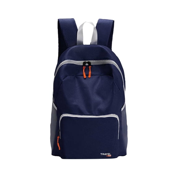 Conairie Packable Portable Backpack for Travel Large Capacity Lightweight Outdoor Daypack Thin Foldable Hiking Bag Navy One Size