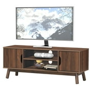 Gymax TV Stand Entertainment Media Center Console For TV's up to 50"
