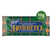 Amy's Frozen Meals, Bean and Rice Burrito, Microwave Meals, 6 oz