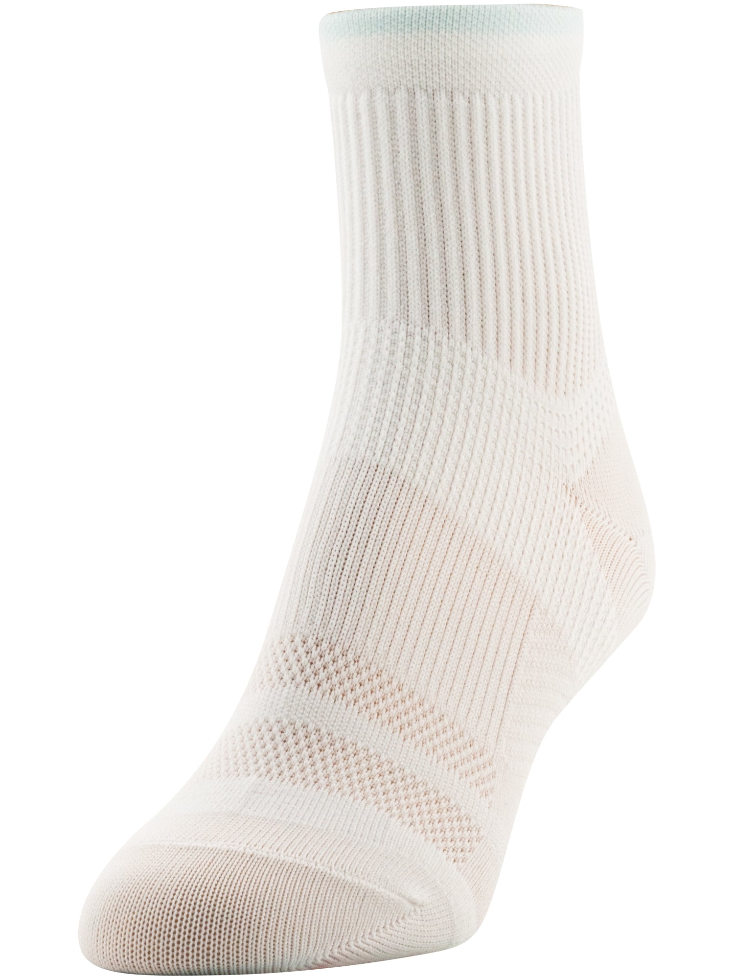 Peds Women's All Day Active Ankle Socks, 6 Pairs