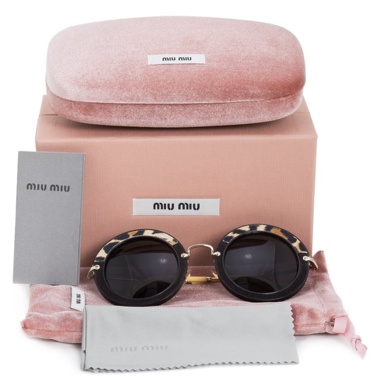 Miu Miu Pavé Story Evolution Plastic Womens Round Sunglasses  display picture 1