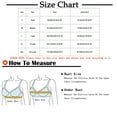 thumbnail image 2 of Women Fashion Solid Bra Wire Free Underwear One-Piece Bra Everyday Underwear, 2 of 2
