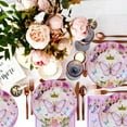 thumbnail image 5 of MesaSe Watercolor Style Paper Plate & Tissue Easy to Assemble for Parties  12pcs 7 Inch Plates, 5 of 5