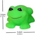 thumbnail image 3 of Squeaky Rubber Frog Bath Float Toy Kids' Water Play Companion & Floatable, 3 of 5