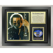Jerry Garcia- The Grateful Dead Collectible | Framed Photo Collage Wall Art Decor - 12"x15" | Legends Never Die