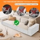 thumbnail image 5 of Almohadilla para rascar para gatos, disuasorio de arañazos para muebles, protector de sofá rascador para gatos de interior, incluye cinta y tornillos (78 x 15.8 pulgadas), 5 of 7