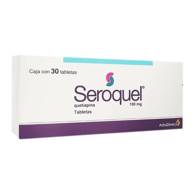 Seroquel 100 mg 30 tabletas