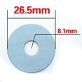 thumbnail image 1 of 5 Pcs/Lot Thick Tow Washer Disc Plate Oil Resistant Aramid Fiberboard Force Relief Friction Plate Baitcast Reel Refit Accessory, 1 of 12